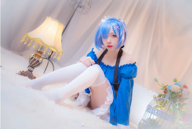 二佐Nisa超话Cosplay蕾姆天使，感受无私之爱的力量-狐图图